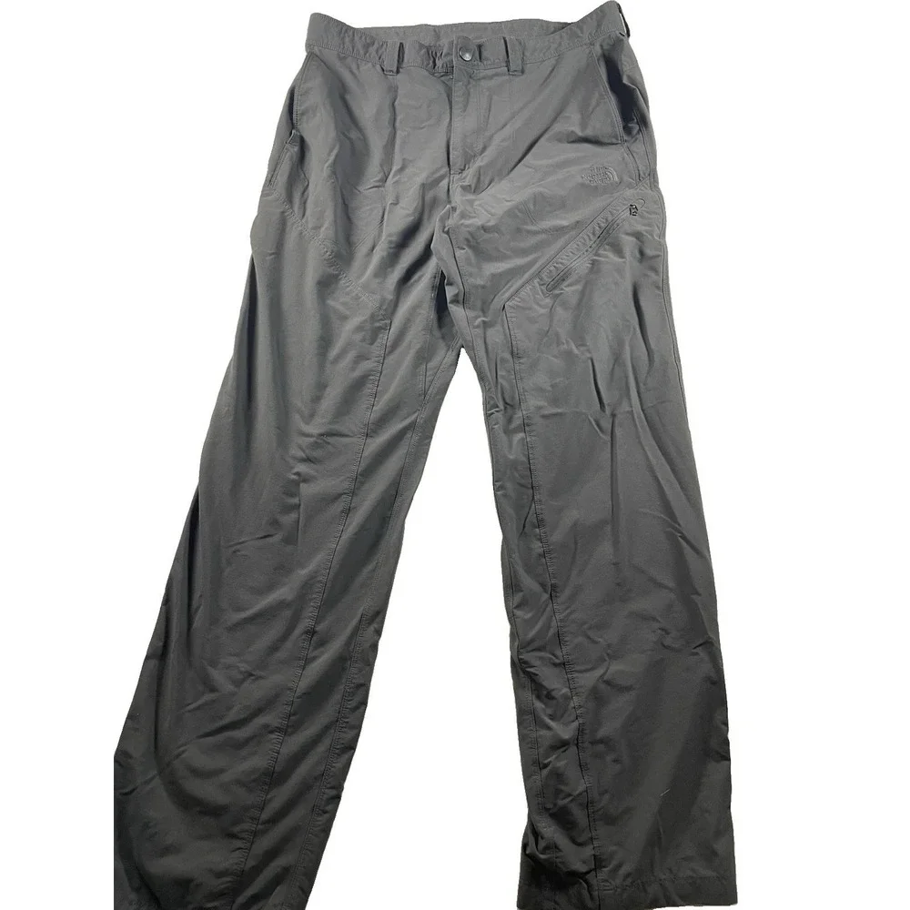 The North Face Gray Cargo Pants Size 34 Hiking Pants Outdoors Casual
